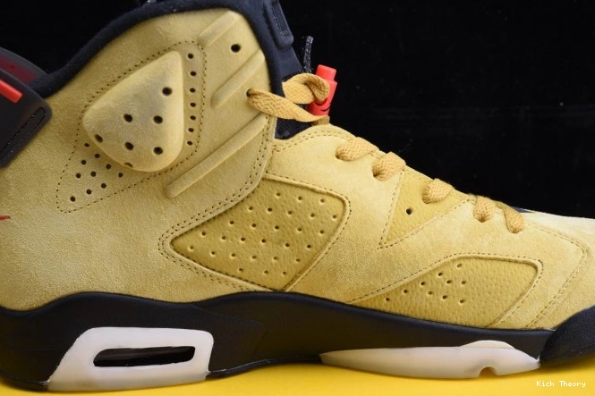 Kick Theory 6 X TRAVIS CN1084-300 YELLOW JORDAN SCOTT AIR 0821